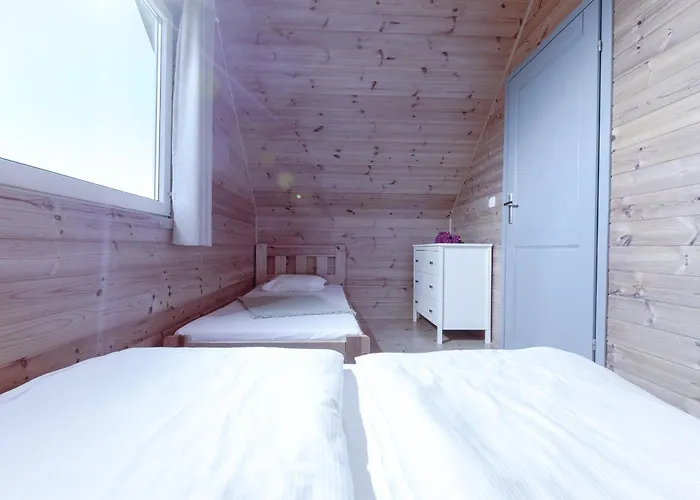 롯지 Letniskowe Modrzew 레왈