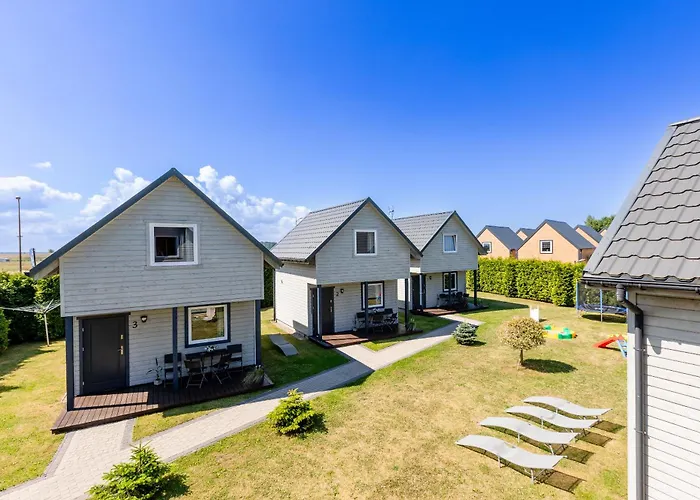 롯지 Letniskowe Modrzew