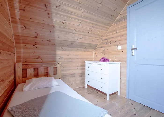 롯지 Letniskowe Modrzew 레왈