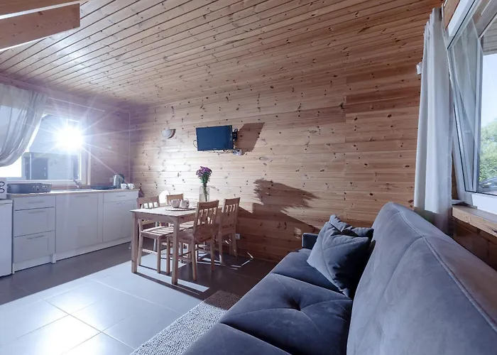 Letniskowe Modrzew بيت خشبي ريفال