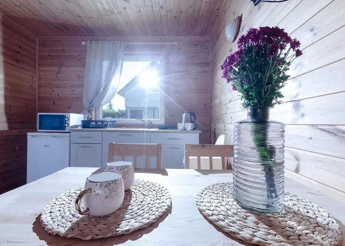 Letniskowe Modrzew بيت خشبي